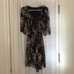 Lovely & flattering (cute w brown knee-high boots)